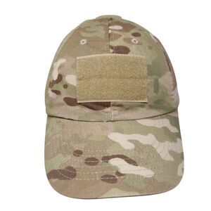 Unbranded Slideback Hat Camouflage OS Adjustable Vented Holes Blank Multicam